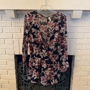 Free People Floral Jumper